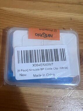 Nirxubla [6 Pack] Magnetic Cable Clips Brand New $8